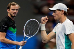 Video tennis Medvedev - Sinner: Bản lĩnh tie-break, vỡ òa đăng quang (China Open)