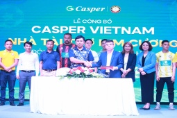 Thể thao - Đông Á Thanh Hóa ra mắt nhà tài trợ kim cương Casper Việt Nam trước trận tranh Siêu cúp