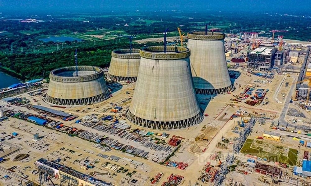 Dự án nhà máy điện hạt nhân Rooppur của Bangladesh (ảnh: RT)