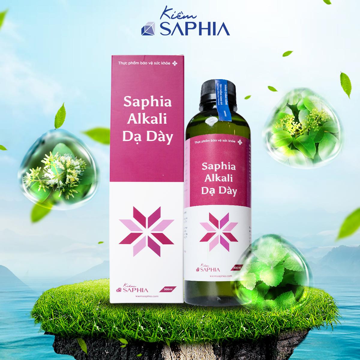 Saphia Alkali Dạ Dày an toàn với người bệnh dạ dày - tá tràng