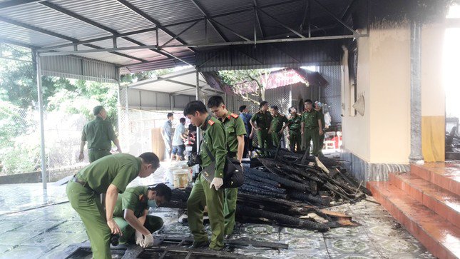 Hiện trường vụ cháy