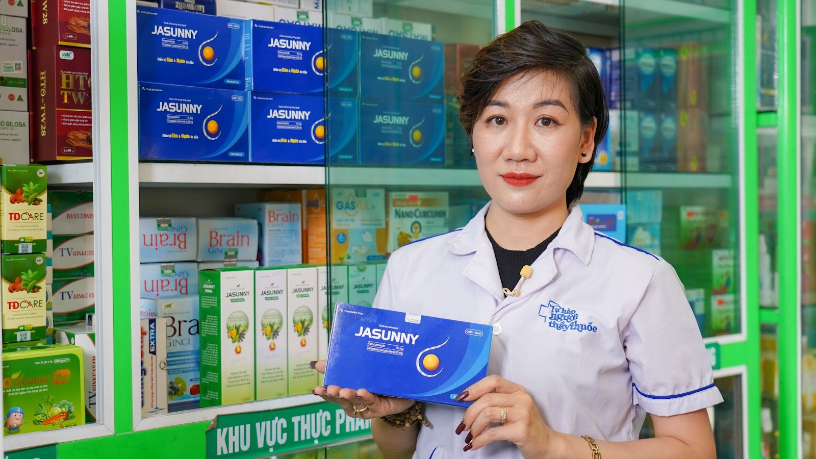 Chị N.T chia sẻ về hiệu quả của dầu gội trị gàu Jasunny (Ảnh từ nhân vật)