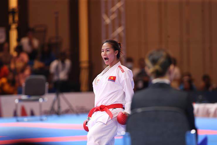 Trực tiếp đoàn Việt Nam - ASIAD ngày 5/10: Đinh Thị Hương đoạt HCĐ Karate - 1