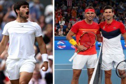 Alcaraz tự giải tỏa áp lực, cân bằng kỷ lục ”khủng” của Djokovic - Nadal