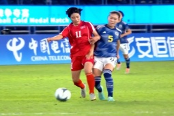 Bóng đá - Trực tiếp bóng đá ĐT nữ Nhật Bản - Triều Tiên: Nỗ lực bất thành (ASIAD) (Hết giờ)