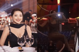 Nhạc - Chi Pu tập luyện múa cột cho concert "Rap Việt"