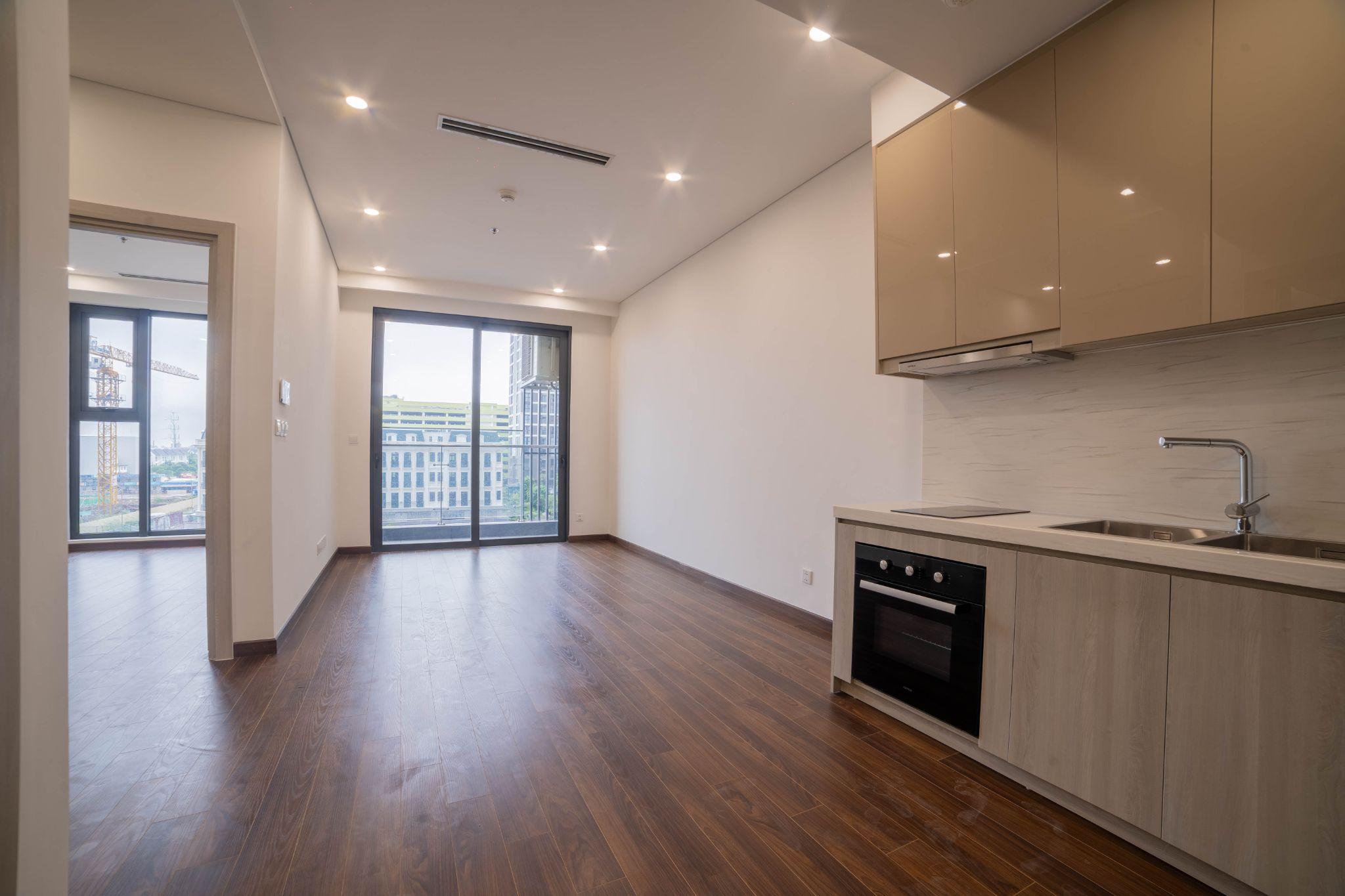 Căn hộ được thiết kế liên thông với màu sắc hài hòa trang nhã, đáp ứng tiêu chuẩn khắt khe về quy chuẩn kỹ thuật.