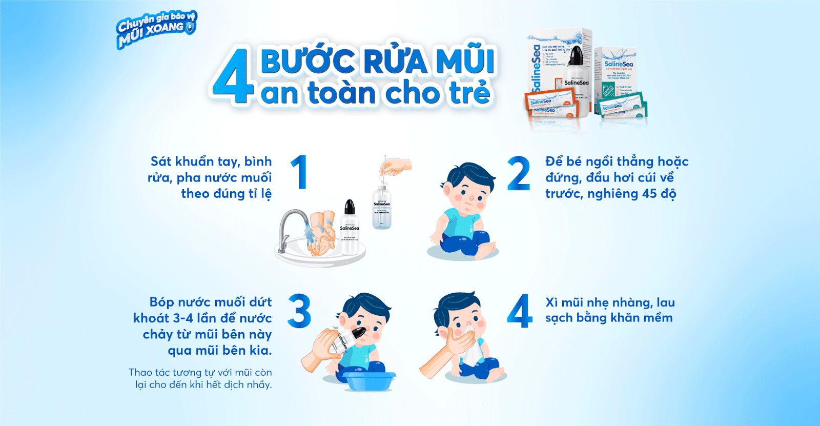 Ba mẹ mệt mỏi vì con nghẹt mũi về đêm. Xem ngay cách giảm nghẹt mũi dưới đây! - 3