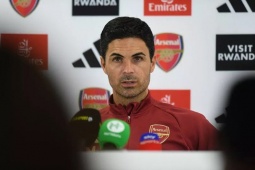 Bóng đá - Arsenal đại chiến Man City: HLV Arteta báo tin vui lực lượng, tung "hỏa mù" về Saka