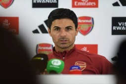 Bóng đá - Arsenal đại chiến Man City: HLV Arteta báo tin vui lực lượng, tung "hỏa mù" về Saka
