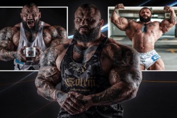 Thể thao - Lực sĩ thể hình "quái dị nhất hành tinh": Vòng tay 63,5 cm to hơn đùi Carlos