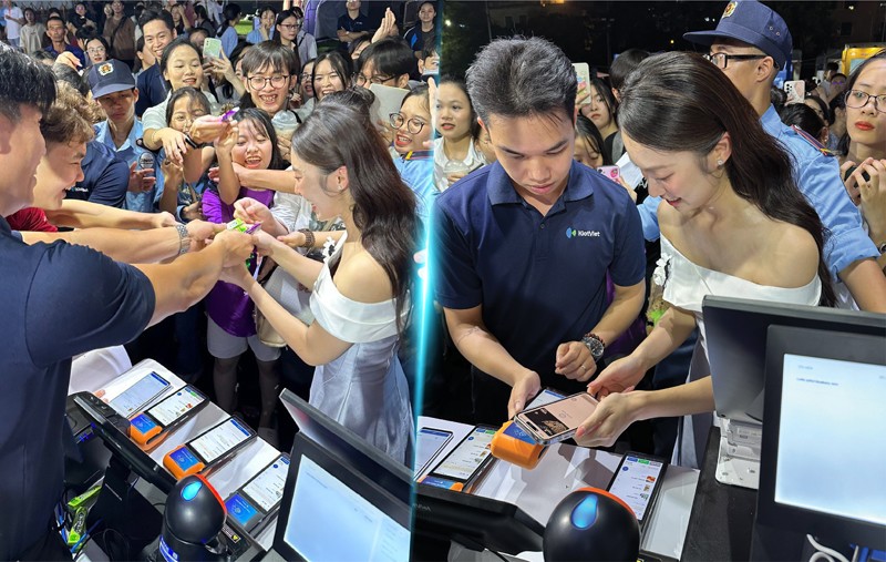 Không gian sự kiện, gian hàng của KiotViet tại Ngày Thẻ Việt Nam 2023 - Sóng Festival