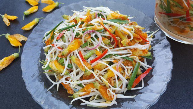 Bông điên điển muối chua