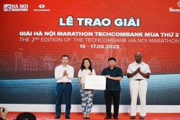 Giải chạy Hà Nội Marathon Techcombank 2023: Tự hào lan tỏa tinh thần thể thao tích cực trong cộng đồng
