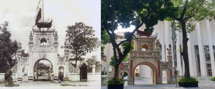 Cổng trại Bảo An Binh nằm trên phố Hàng Bài vẫn được giữ nguyên và trở thành một di tích lịch sử. Hiện nay, phía sau cổng trại Bảo An Binh được xây dựng Nhà hát Hồ Gươm.