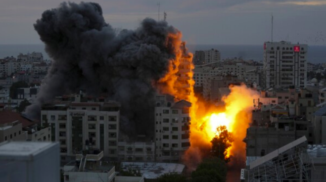 Xung đột bùng nổ giữa Hamas và Israel khiến kế hoạch của Mỹ với Trung Đông trở nên phức tạp. (Ảnh: AP)