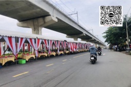 Tin tức trong ngày - Rạp đám cưới chiếm lòng đường gây xôn xao mạng xã hội