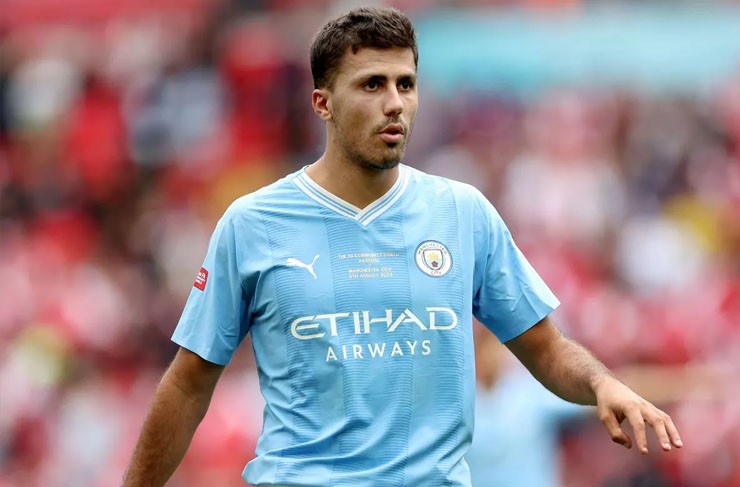 Rodri đã mãn hạn treo giò sau trận đấu Man City thua Arsenal
