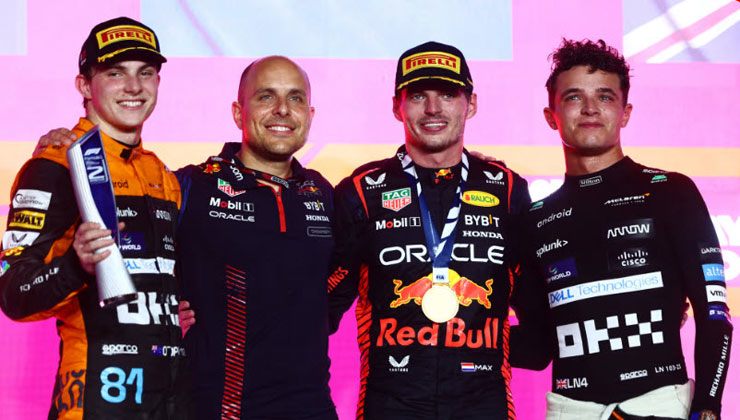 Verstappen về nhất chặng Qatar GP để ăn mừng chức vô địch sớm