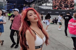 Thời trang - "Đặc sản" ở lễ hội âm nhạc là loạt gái xinh mặc khoe đường cong "sóng thần"