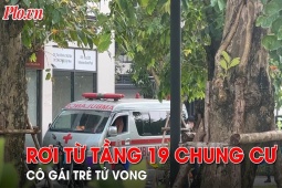 Tin tức trong ngày - Video: Cô gái trẻ rơi từ tầng 19 chung cư xuống đất tử vong