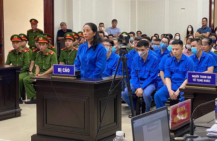 Cựu Giám đốc Sở GD-ĐT&nbsp;Quảng Ninh tại phiên tòa.