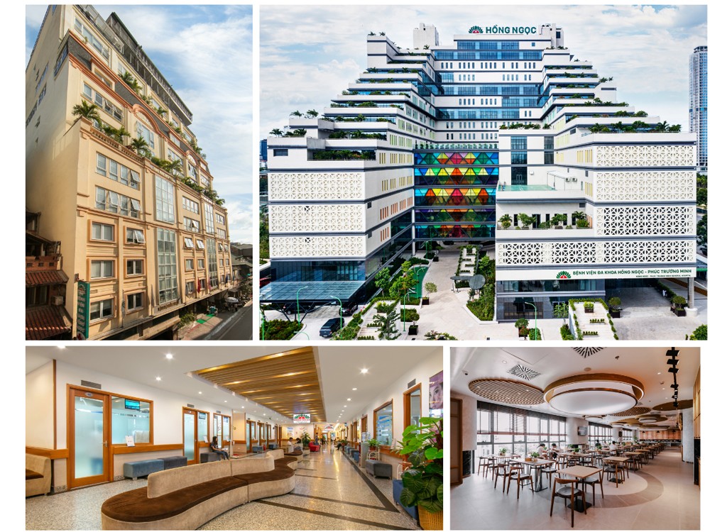 Hiện, hệ thống Y tế Hồng Ngọc bao gồm 2 bệnh viện lớn và 5 phòng khám đạt tiêu chuẩn quốc tế, mỗi ngày tiếp đón hàng nghìn lượt khách.