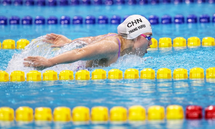 Zhang Yufei đại diện cho sức mạnh bơi lội Trung Quốc, kình ngư xinh đẹp giành 6 HCV ASIAD 2023