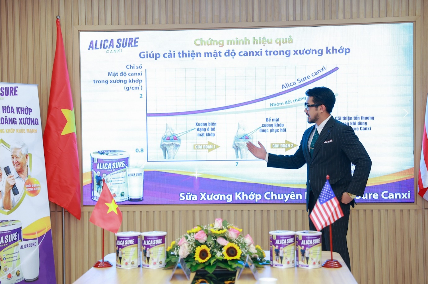Alica Sure Canxi là nhãn hàng sữa dinh dưỡng uy tín trên thị trường