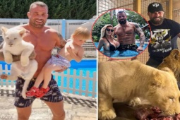 Thể thao - "Kẻ hủy diệt" MMA không sợ sư tử, cá sấu, cá mập, nhưng... sợ vợ