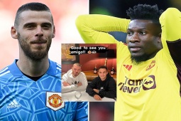 Bóng đá - De Gea bất ngờ gặp SAO MU giữa tin đồn trở lại "Quỷ đỏ"