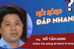 Giáo dục - du học - Trường học đề xuất nghỉ học thứ 7, Sở GD-ĐT TP HCM nói gì?