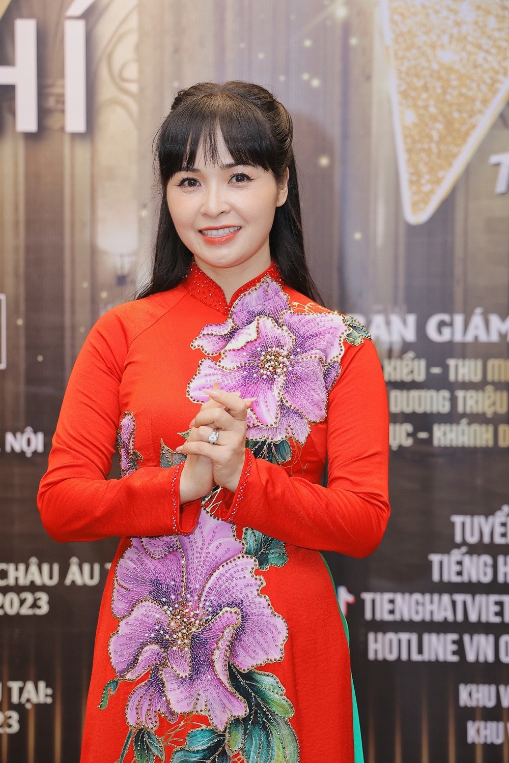 Ca sĩ Trang Nhung làm giám khảo cuộc thi Tiếng hát Việt toàn cầu 2023 - 1