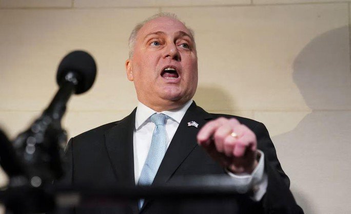 Ông Steve Scalise, ứng cử viên hàng đầu cho chức Chủ tịch Hạ viện Mỹ - Ảnh: REUTERS