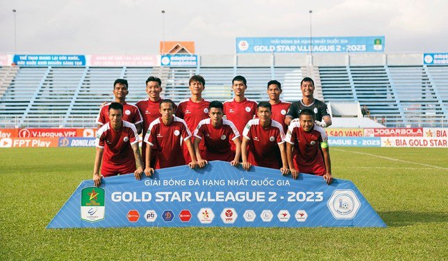 CLB Bình Thuận xếp thứ 5 ở giải hạng Nhất Quốc gia 2023