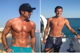 Đàn ông - "Quả bóng vàng" Luís Figo 51 tuổi vẫn "đánh bại" đàn em với body cực phẩm