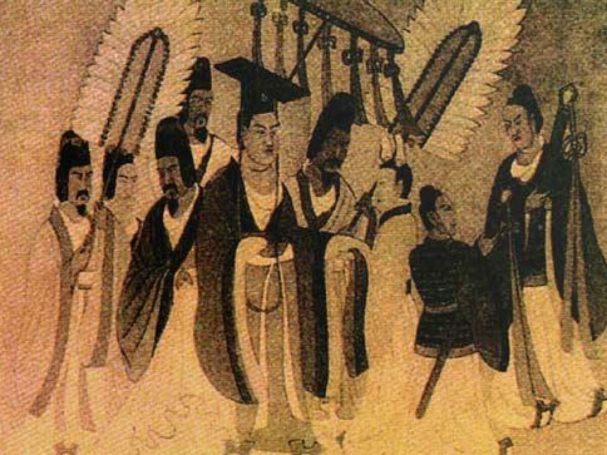 Tranh vẽ Bắc Ngụy Hiếu Văn Đế (tranh: Sina)