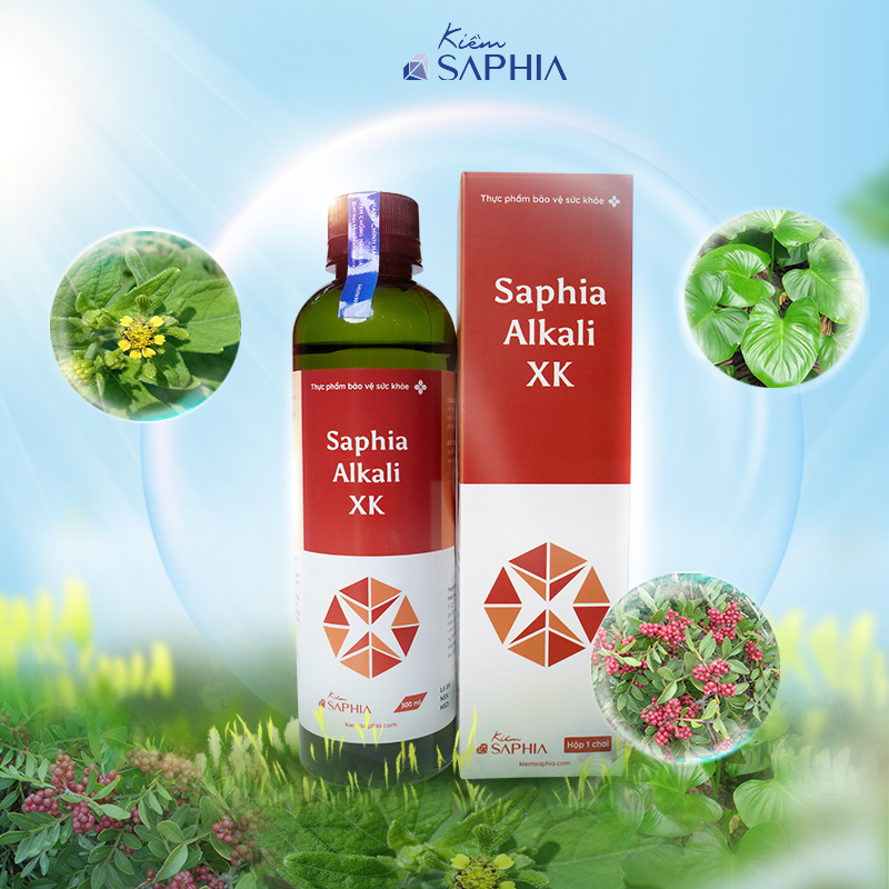 Kiềm thảo dược Xương Khớp có pH cao hoàn toàn từ thảo dược