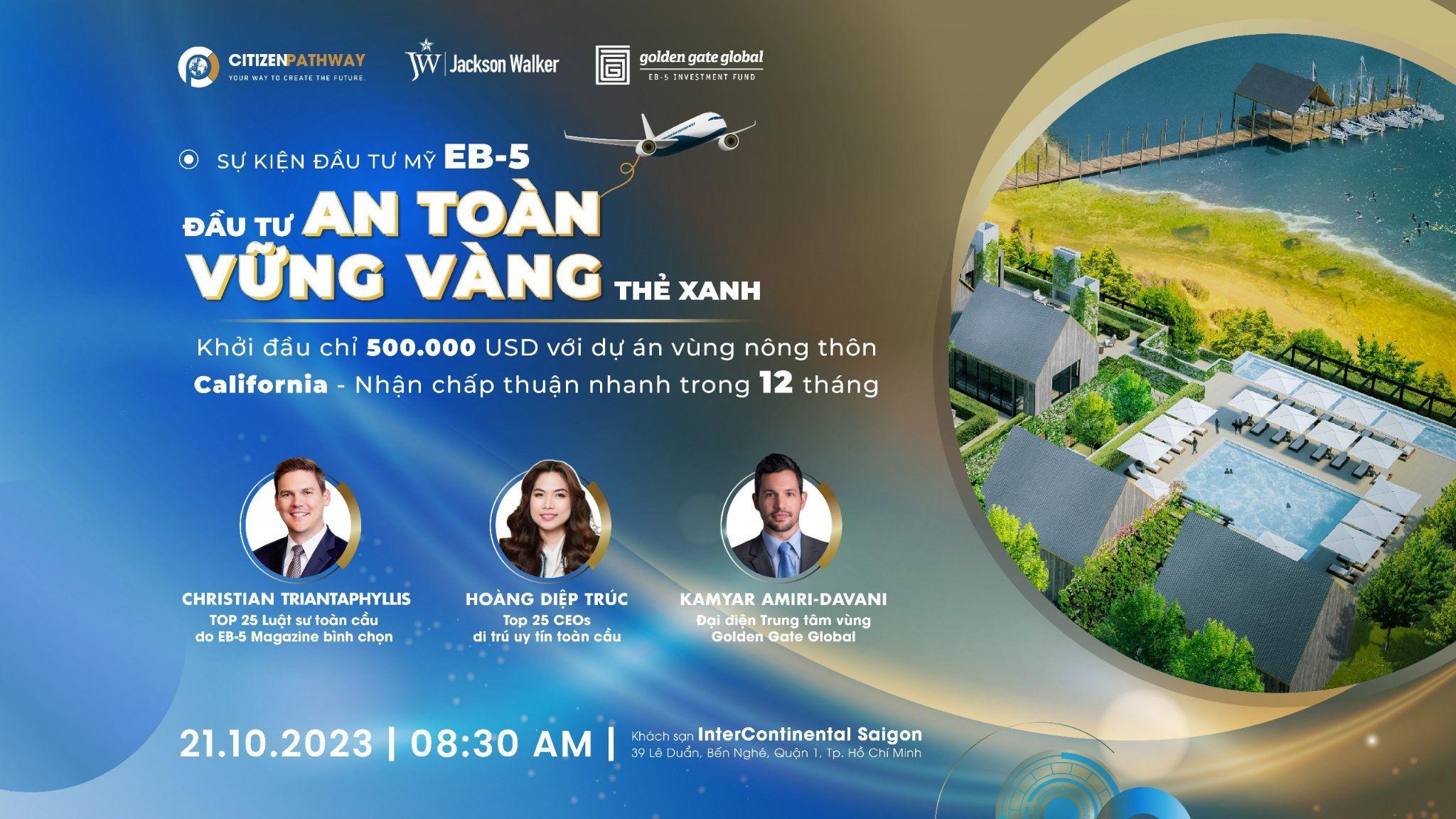 Định cư Mỹ EB-5: Đầu tư an toàn, vững vàng thẻ xanh là sự kiện được mong chờ nhất trong tháng 10