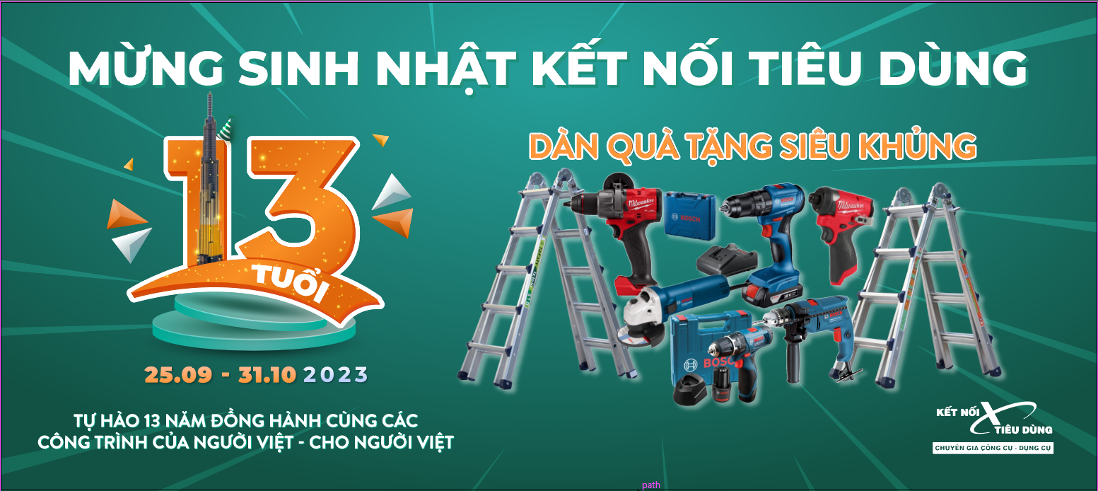 Hành trình 13 năm đồng hành cùng công trình Việt của Kết Nối Tiêu Dùng.