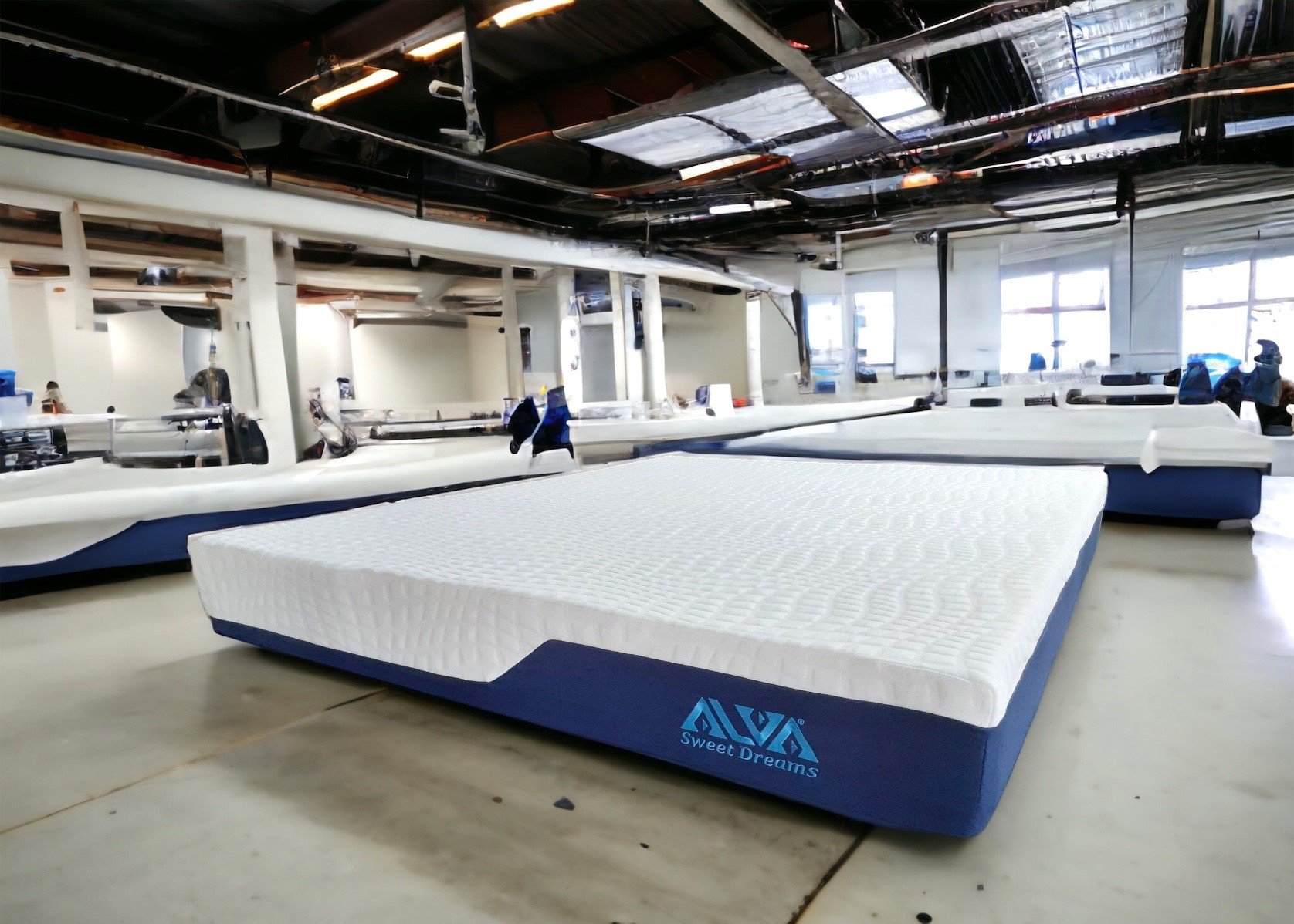 Áo nệm nhập khẩu cao cấp tạo cảm giác thư giãn, thông thoáng khi tiếp xúc với cơ thể