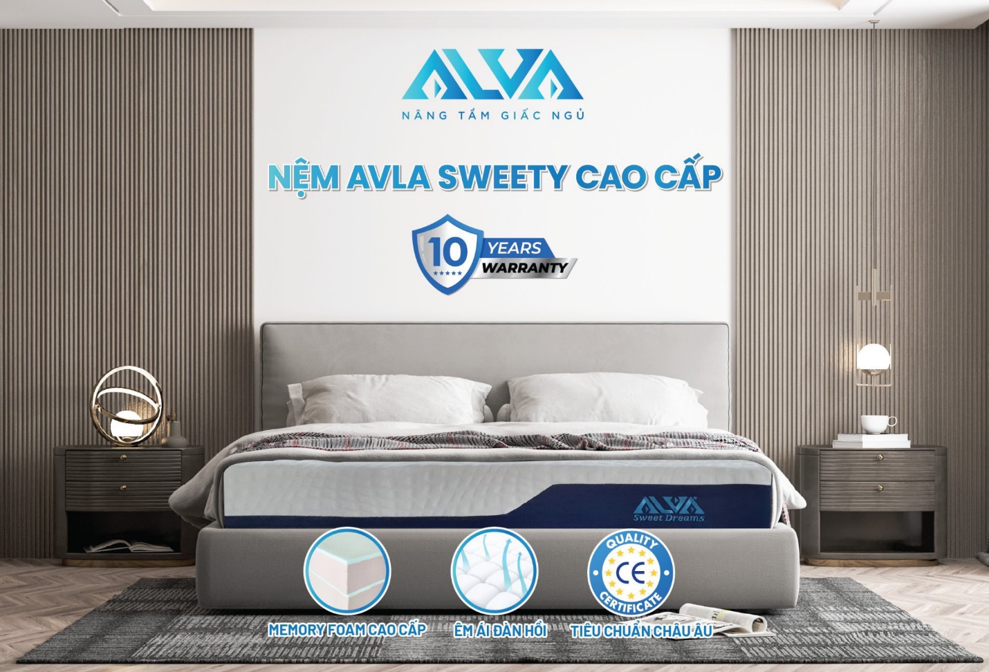 Nệm cao cấp Alva Sweety – Lựa chọn hoàn hảo của người tiêu dùng thông minh - 1