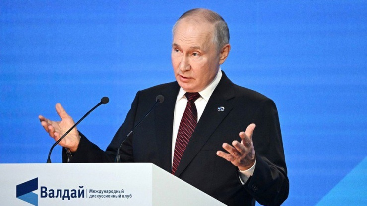Tổng thống Nga Vladimir Putin. Ảnh: Grigory Sysoyev, RIA Novosti / kremlin.ru