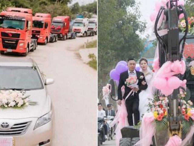 Màn rước dâu độc, lạ gây 'bão mạng' ở Việt Nam