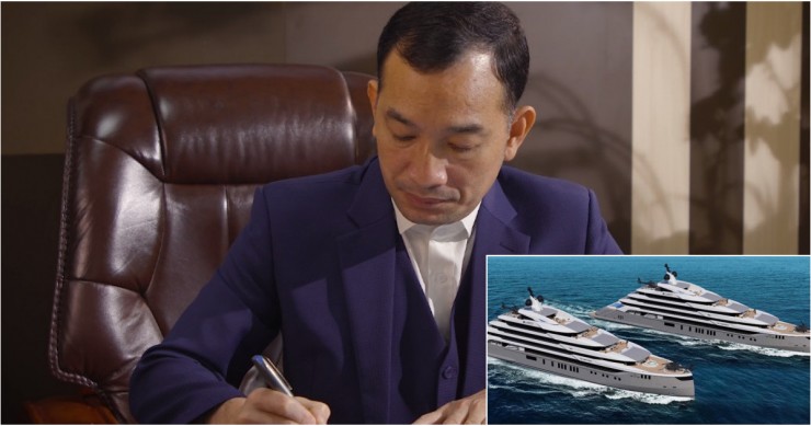 Ông Trịnh Trung Uý - chủ sở hữu của cặp siêu du thuyền trên vịnh Hạ Long. Ảnh: Việt Thuận Group.