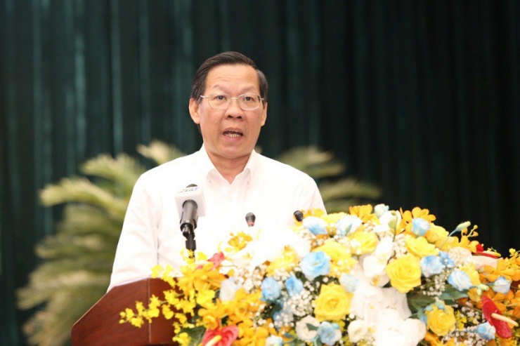 Chủ tịch UBND TP.HCM Phan Văn Mãi nhiều lần nhắc đến đề án này. Ảnh: HÀ THƯ