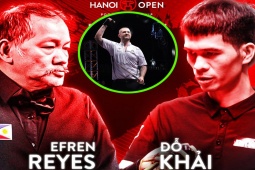 Thể thao - Reyes đánh bại "Khải tóc dài", Jayson Shaw vô địch nghẹt thở giải bi-a ở Hà Nội