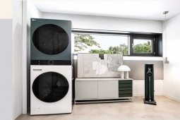 Thời trang Hi-tech - Tháp giặt sấy LG WashTower tự động điều chỉnh theo loại vải