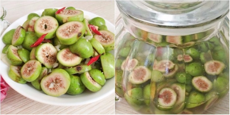 Làm cách này, sung muối giòn tan, không bị thâm chát - 2