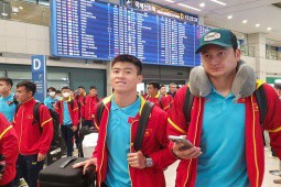 ĐT Việt Nam có mặt ở Hàn Quốc, chờ đấu Son Heung Min và đồng đội